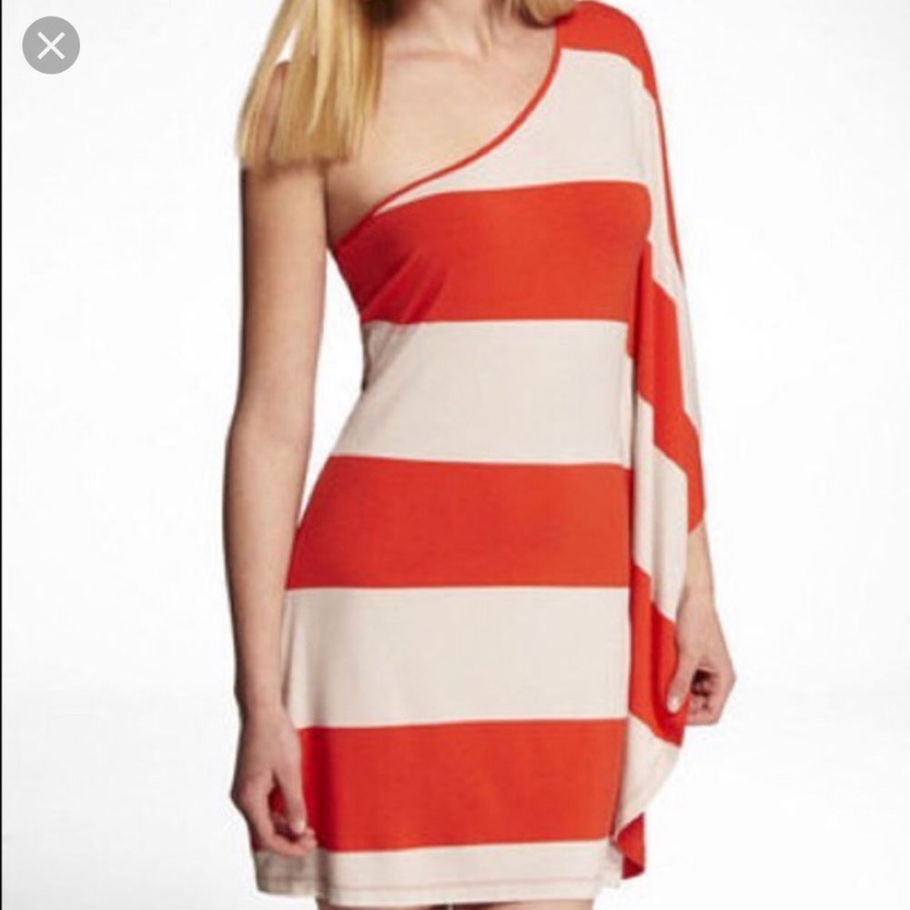 Express one shoulder dress